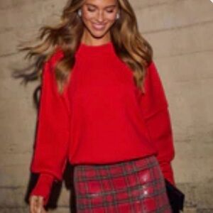 Vici Red Sweater